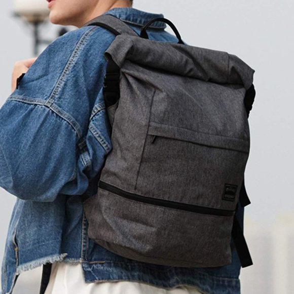 Itshiny Multipurpose Roll-Top Backpack - Picture 1 of 11